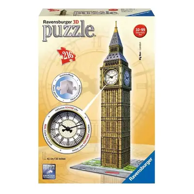 RAVENSBURGER 3D puzzle Big Ben s hodinami 216 dílků