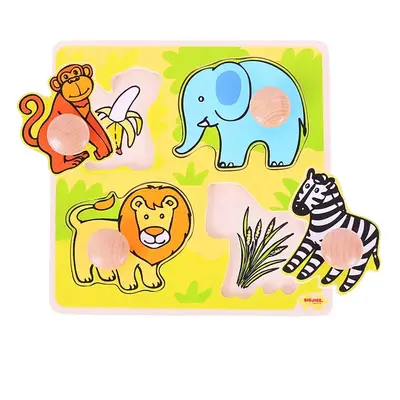 Bigjigs Toys moje první vkládací puzzle safari