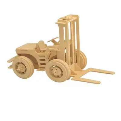 Woodcraft Dřevěné 3D puzzle vysokozdvižný vozík