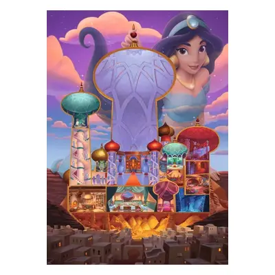 RAVENSBURGER Puzzle Disney Castle Collection: Jasmína 1000 dílků