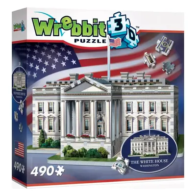 WREBBIT 3D puzzle Bílý dům, Washington 490 dílků