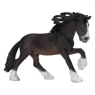 SCHLEICH Figurka koník Shirský hřebec 18cm guma