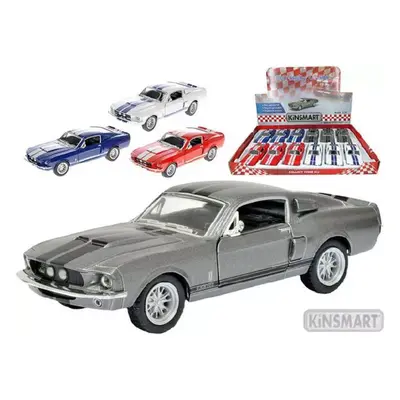 KINSMART Auto model 1:38 SHELBY GT500 1967 kov PB 12cm 4 barvy