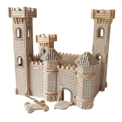 Woodcraft Dřevěné 3D puzzle hrad II