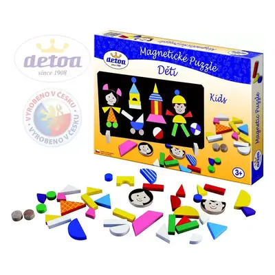 Detoa Magnetické puzzle Děti