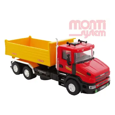 SEVA Monti System PROFI 62 Auto scania sklápěč 1:48 stavebnice MS62 0110-62