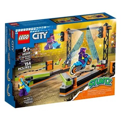 LEGO CITY Kaskadérská výzva s čepelemi 60340 STAVEBNICE