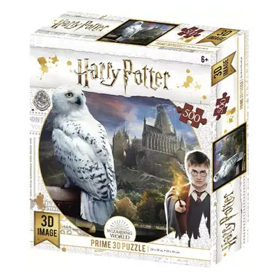 PUZZLE 3D Hedvika (Harry Potter) 61x46cm 500 dílků skládačka v krabici