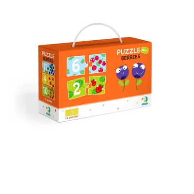 Puzzle Duo Čísla Brouci -12x2 dílků