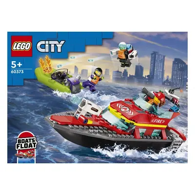 LEGO® City 60373 Hasičská záchranná loď a člun