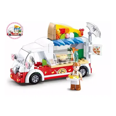 Sluban Girls Dream M38-B0993D Pizza vůz