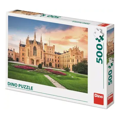 DINO Puzzle 500 dílků Zámek lednice foto 47x33cm skládačka