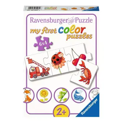 RAVENSBURGER Moje první puzzle Barvy 6x4 dílky