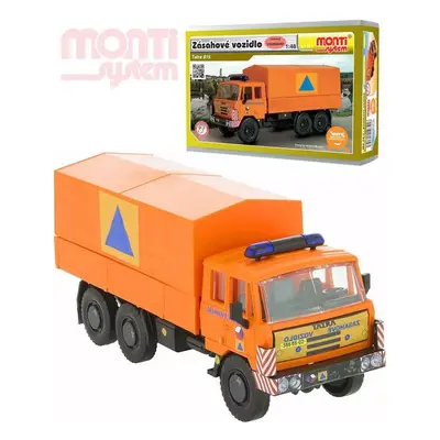 SEVA Monti System MS74.1 Zásahové vozidlo 1:48 model Tatra 815 stavebnice