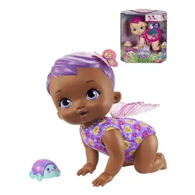 MATTEL My Garden Baby lezoucí motýlek panenka interaktivní na baterie Zvuk