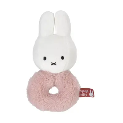 Chrastítko králíček Miffy Fluffy Pink