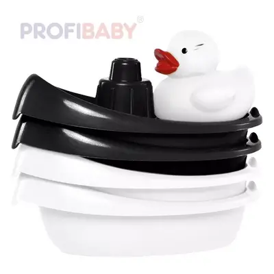 PROFIBABY Baby set lodička 4ks s kačenkou do vody na koupání pro miminko