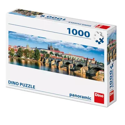 Dino Puzzle Panoramatické Hradčany 1000 dílků