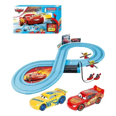 CARRERA 1 First Autodráha 2,4m 2 auta Cars Power Duell 1:50 na baterie