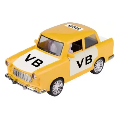 Auto City Collection retro policie VB na setrvačník na baterie Světlo Zvuk