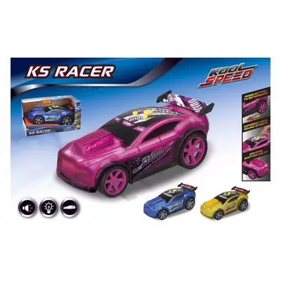 Racer auto na baterie se zvukem