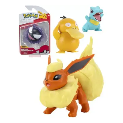 Pokémon Battle figurka set 1-2ks na kartě různé druhy plast