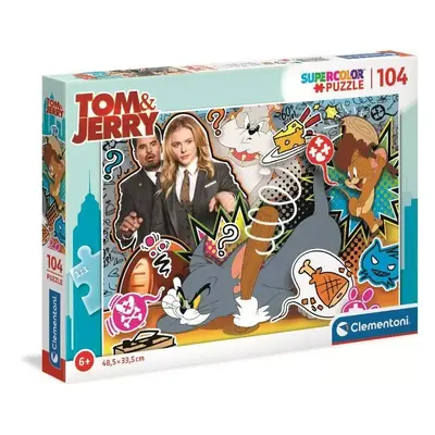 CLEMENTONI Puzzle Tom a Jerry 104 dílků