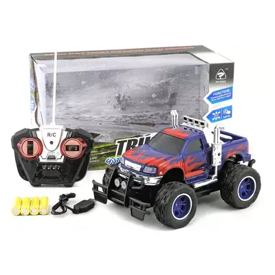 RC Auto terénní 1:16 na vysílačku plná funkce na baterie USB Světlo