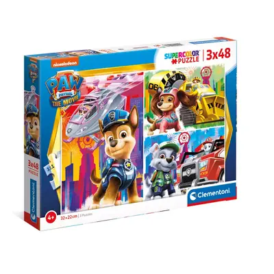 Puzzle 3x48 dílků Maxi - Paw patrol