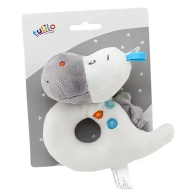 PLYŠ Chrastítko baby dinosaurus 13cm