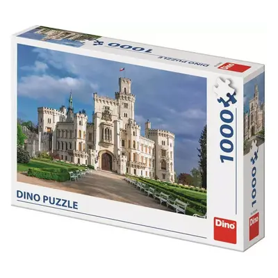 DINO Puzzle1000 dílků Zámek Hluboká foto 66x47cm skládačka