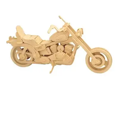 Woodcraft Dřevěné 3D puzzle motorka Harley Davidson I