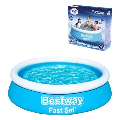 BESTWAY Bazén Fast Set samostavěcí kruhový 183x51cm rodinný 57392