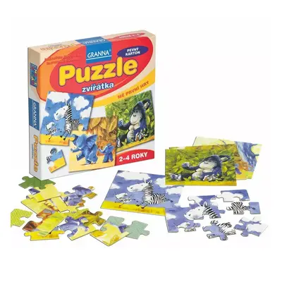 Granna Puzzle zvířata