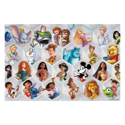 TREFL Puzzle Disney 100 let: Disneyho kouzlo 300 dílků