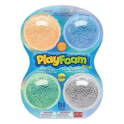 PlayFoam pěnová kuličková modelína boule set 4 barvy klučičí