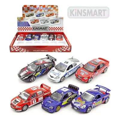 KINSMART Auto model 1:38 Street Fighter kov PB 13cm 6 druhů