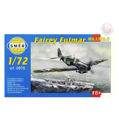 SMĚR Model letadlo Fairey Fulmar MkI/II 1:72 (stavebnice letadla)