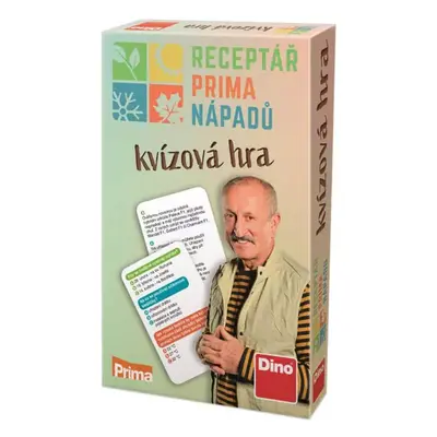 DINO Hra kvízová Receptář prima nápadů cestovní