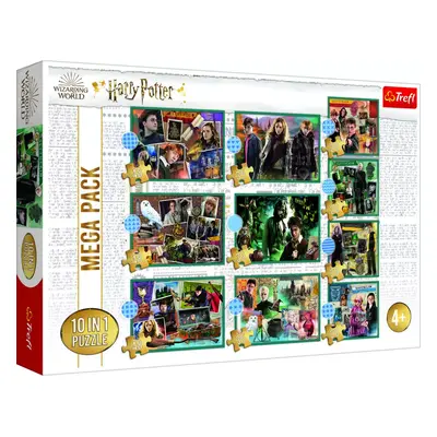 Puzzle Harry Potter - Ve světě Harryho Pottera 10v1