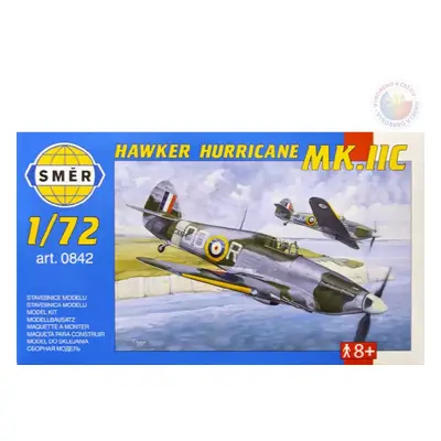 SMĚR Model letadlo Hawker Hurricane MK IIC 1:72 (stavebnice letadla)