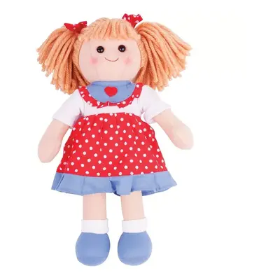 Bigjigs Toys Látková panenka Emily 34 cm