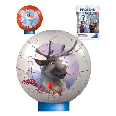 RAVENSBURGER PUZZLE 3D Frozen 2 puzzleball 27 dílků s překvapením