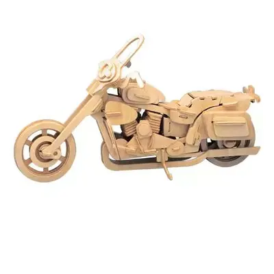 Woodcraft Dřevěné 3D puzzle motorka Harley Davidson II