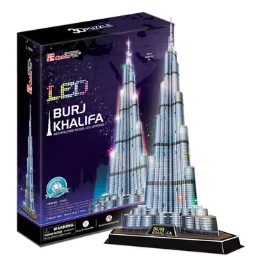 Puzzle 3D Burj Khalifa / led