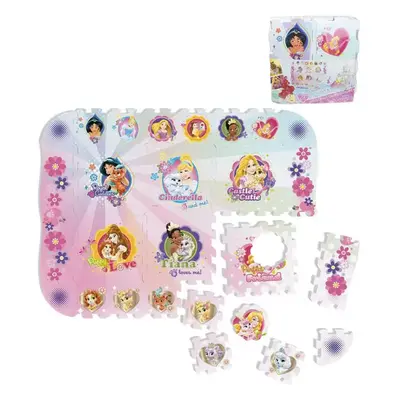 Měkké bloky Disney Princess pěnový koberec baby vkládací puzzle podložka na zem