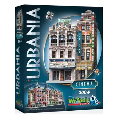 WREBBIT 3D puzzle Urbania: Kino 300 dílků