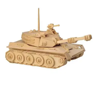 Woodcraft Dřevěné 3D puzzle tank