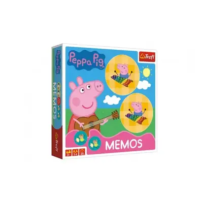 Pexeso papírové Prasátko Peppa/Peppa Pig společenská hra 36 kusů v krabici 20x20x5cm