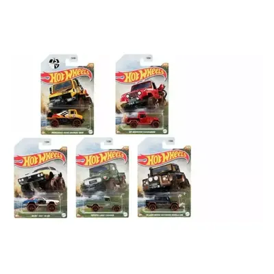 Hot Wheels tematické auto - Mud Runners